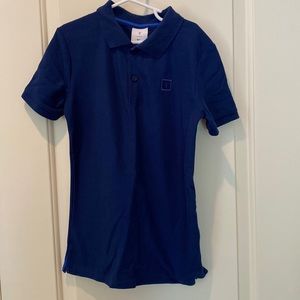Nike Boys Shirt Size small Roger Federer Tennis, baby blue